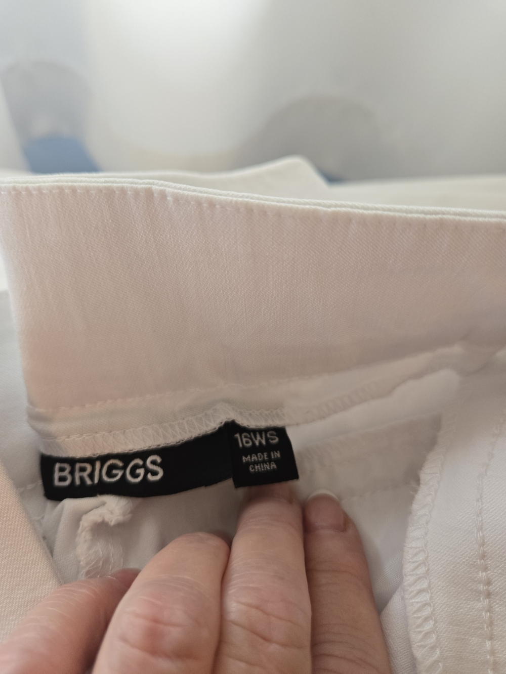 Briggs New York White Girls' Jeans - Clean White Denim